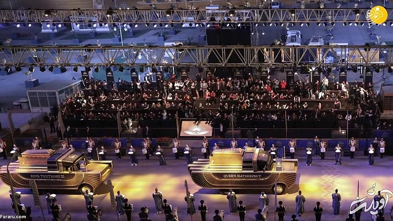 (تصاویر) رژه فرعون‌های مومیایی